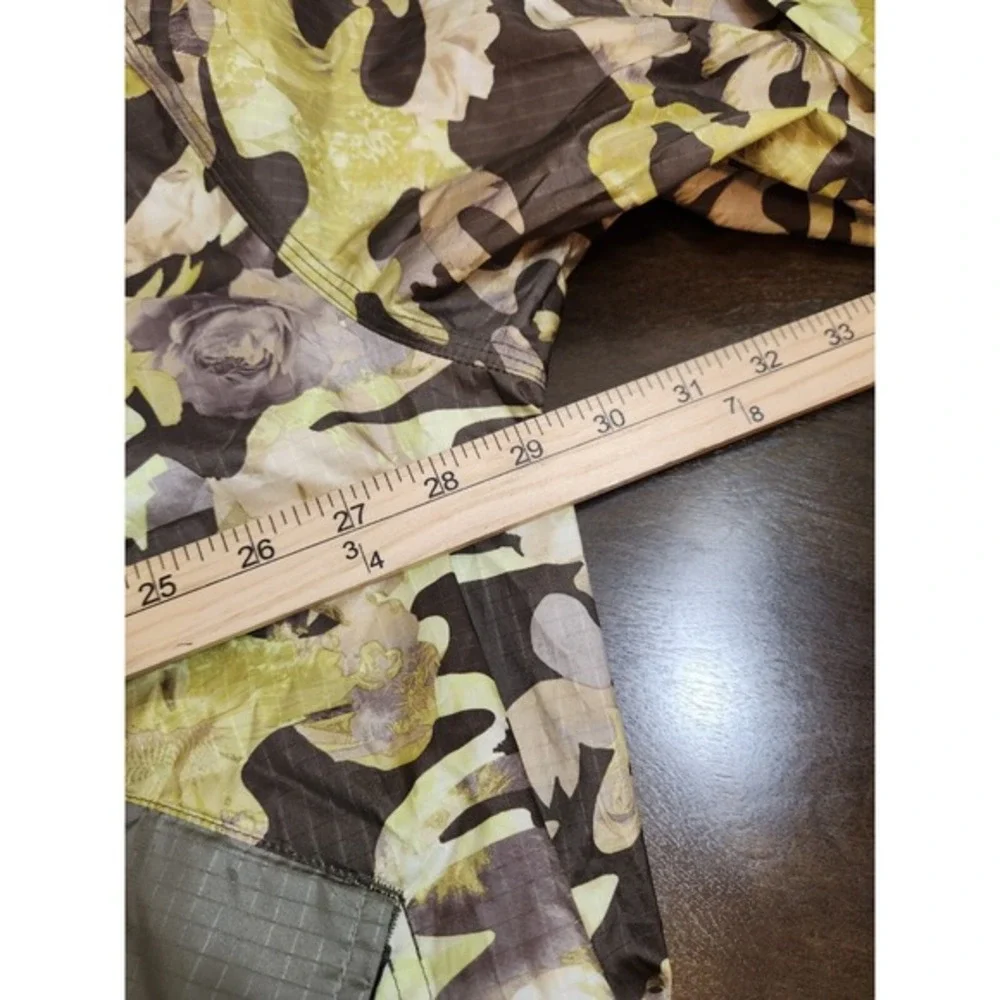 Nike Womens Multicolor Camouflage Sportwear Woven Full Zip Track Jacket Size 3X‎